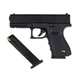 Сигнально-стартовый пистолет SUR G 17 - ANSAR BRT, 7+1/9 mm (Black/Graphite Black) add 1 magazine. - изображение 2