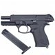 Сигнально-стартовый пистолет SUR M9, 17+1/9 mm (Black/Graphite Black) add 1 magazine. - изображение 3