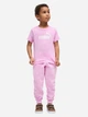 Детская футболка для девочки Puma Essentials No. 1 Logo 68493045 98-104 см Розовая (4070033329993) - изображение 3