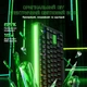 Ігрова Клавіатура ATTACK SHARK R85 HE Black-green ENG + UA Магнітні світчі. Дротова, Кастомний lightbox, 8000Hz/s. RGB Підсвічування, Switch 0.005mm. Rapid Trigger - изображение 11