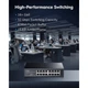 Коммутатор Cudy GS1016E 16-Port Gigabit Easy-Managed Switch (GS1016E) - изображение 7