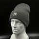 Зимняя серая шапка 47 brand New York Yankees Base Runner B-BRNCK17ACE-CC - изображение 1