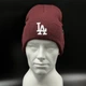 Зимняя бордовая шапка 47 brand Los Angeles Dodgers B-HYMKR12ACE-KM - изображение 2