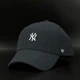Черная вельветовая кепка 47 Brand MLB New York Yankees Clean Up B-THCBR17EWS-BK - изображение 1