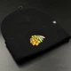 Зимняя черная шапка 47 Brand Chicago Blackhawks H-HYMKR04ACE-BKA - изображение 8