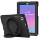 Протиударний дитячий чохол EVA Kids Eagle з ручко-підставкою для Samsung Galaxy Tab A11 / Tab A9 / Tab A7 Lite (екран 8.7" дюймів) Чорний - зображення 4