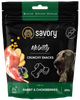 Chrupiące przysmaki Savory dla zdrowych kości i stawów psów z królikiem i aronią 200 g (31362) (4820232631362) - obraz 1