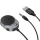 Bluetooth аудио ресивер Hoco E150 Path AUX 3.5mm USB-A Metal gray - изображение 2
