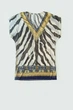 Туніка Argento 48(XL) Жовто-фіолетовий (156624) - зображення 1