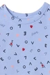 Комплект: лонгслив и брюки Gap 104(см) Синий (158361) - изображение 2