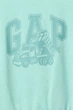 Комплект: свитшот и брюки Gap 68-80(см) Бирюзовый (158489) - изображение 2