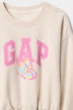 Комплект: футболка и шорты Gap 86-92(см) Молочный (159447) - изображение 3
