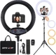 EOTO LIGHT 19” LED Ring Light со штативом и пультом (незначительные царапины) - изображение 1