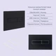 Готове рішення Qtap для ванної кімнати: підвісний унітаз Crow Ultra Quiet 485x340x290 + комплект інсталяції Standard (лінійна клавіша Black) - зображення 5