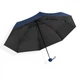 Мини-зонт женский Lesko 190T Dark Blue карманный с чехлом капсулой - изображение 1