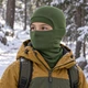 Балаклава детская RT-FH-B с начесом для лыж и прогулок, оливковая - изображение 5