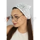 Косынка ажурная бандана женская котоновая Braxton 1576 Универсальный Белый - изображение 1
