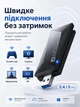 Адаптер Wi-Fi мережева карта 1800 Мбіт/с USB 3.0 бездротовий двохдіапазонний 2.4G 5G Wi fi ресивер модуль вай фай для ПК та ноутбука 11AC - зображення 4