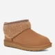 Женские угги низкие с мехом UGG 332236405 40 Коричневые (1162674058) - изображение 3
