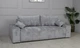 Диван Frisco Турин 2500х1000х830 мм ткань Etro 15 Серый (25931-Turin) - изображение 3