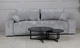 Диван Frisco Турин 2500х1000х830 мм ткань Etro 15 Серый (25931-Turin) - изображение 4