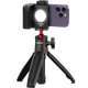 Вспышка Ulanzi CG-02 Fill Light, кольцевая подсветка 360°, двухцветная регулировка цветовой температуры, подсветка для прямых трансляций, пульт дистанционного управления Bluetooth, для видеоблогов и селфи, штатив, мобильная фотосъемка. - изображение 4