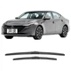 Склоочисники Paisu для Nissan Teana 2019-2026, оригінальні заводські щітки, гумова смуга без кісточок, безшумні U-подібні 26+17. - зображення 3