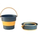 Большое складное ведро для воды Wuyuehua, ведро для замачивания ног, автомобильное ведро для хранения воды объемом 16 л, ведро для рыбалки, дорожное ведро для мытья автомобиля, ведро для бытового использования. - изображение 2