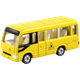 TAKARA TOMY, Детская модель автомобиля из сплава, красно-белая коробка № 49, школьный автобус Toyota Coaster 799207 - изображение 4