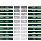Карандаш Mitsubishi Uni-Ball 9800 B, ручка для детского рисования и скетчинга, канцелярские принадлежности, набор канцелярских товаров для учеников начальной школы, 12 предметов. - изображение 3