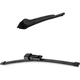 Щітка заднього склоочисника YITU Skoda Yedi, задній двірник Yedi, Щітка заднього склоочисника Yedi, оригінальний заводський розмір, Гумова смуга класу А - зображення 3