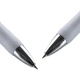 Гелевая ручка M&G Stationery K35/0.5mm черного цвета, классическая ручка с выдвижным стержнем и пулевидным наконечником, с белым корпусом, 12 ручек в коробке AGPK3512 - изображение 2