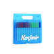 Акриловые маркеры Kasimir Easy-To, канцелярские маркеры для учащихся, ручки для рисования, набор акварельных ручек для детского рисования, подарок на праздник для учащихся, подарок на день рождения, акварельные ручки 36 цветов, художественное образование - изображение 4