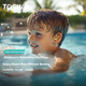 Беруши для плавания TOSWIM, удобные, водонепроницаемые, плотно прилегают к ушному каналу, водостойкие, для купания и детей, стильные, с зеркальным эффектом. - изображение 6