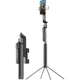 FUNSNAP FUNSNAP A8 смартфон AI Gimbal стенд металевий штатив Bluetooth пульт дистанційного керування ручка для фотографії гаджет мобільний трансляційний стенд анти-струшування універсальна модель з подвійним освітленням - изображение 2