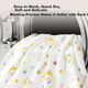 Бавовняна пелюшка Ipoosi Baby Swaddle, мішок для сну Anti-Startle Newborn Essentials, 2 шт. - изображение 8