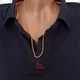 Ланцюжок Xuping Равлик 2 мм 55 см Позолота 18K - изображение 4