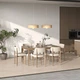 Керамограніт Ceramica Deseo Latina Beige 18,5х59,8 см - зображення 4