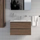 Тумба Creavit Alinda AD0080.10.VV 80 см з раковиною SU, Walnut (волоський горіх) - изображение 7