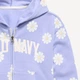 Дитяча флісова толстовка з капюшоном для дівчинки Old Navy 522771720 134см Бузкова (1159858180) - зображення 2