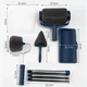 Комплект малярних валиків Paint Roller синій 16 см, 7 см, 30 см, 1 л, телескопічна ручка (3 секції) - изображение 4