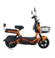 Электровелосипед Crosser CR1 оранжевый 800W 60V 24Ah колеса 14x2.75 дюйма до 50 км/ч запас хода до 60 км до 150 кг 2 места LCD (499) - изображение 1