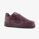 Жіночі кросівки Air Force 1 07 Burgundy Suede замша 37 бордовий - изображение 6