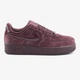 Жіночі кросівки Air Force 1 07 Burgundy Suede замша 37 бордовий - изображение 7