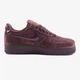 Жіночі кросівки Air Force 1 07 Burgundy Suede замша 37 бордовий - изображение 10
