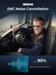 Беспроводная гарнитура Bluetooth HEIBAS с микрофоном для работы - изображение 5