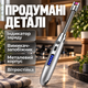 Запальничка кухонна гнучка імпульсна електрична для свічок кухні плити духовки розпалювання заряджається від USB кабелю універсальна запальничка для газової плити Kayfovo JL853 silver - зображення 2