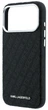 Etui plecki Karl Lagerfeld Grained Allover Logo Metal Elongated MagSafe do Apple iPhone 17 Pro / 18 Pro Black (3666339660048) - obraz 4