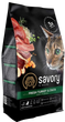 Сухий корм для кішок Savory зі свіжим м'ясом індички та качкою 400 г (30044) (4820232630044) - зображення 1