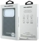 Панель Karl Lagerfeld Grained Mono Resin Logo MagSafe для Apple iPhone 17 Pro Max/18 Pro Max Black (3666339658243) - зображення 8